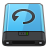 Blue Backup B Icon 48x48 png